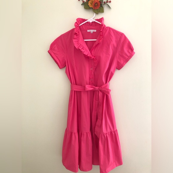 New!!! Sandra Darren Cotton Dress - Picture 2 of 6